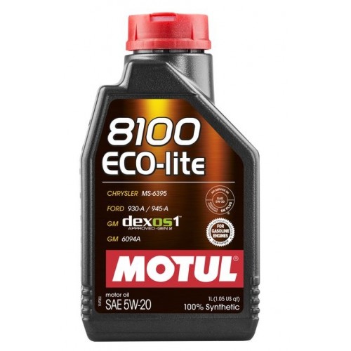 Моторна олива Motul 8100 ECO-LITE 5W-20 1л. 109102