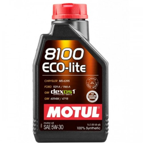 Моторна олива Motul 8100 ECO-LITE 5W-30 1л. 839511