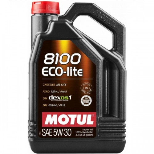 Моторна олива Motul 8100 ECO-LITE 5W-30 4л. 839554