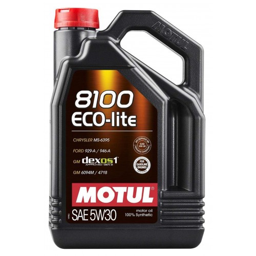 Моторна олива Motul 8100 Eco-lite SAE 5W-30 5л. 108214