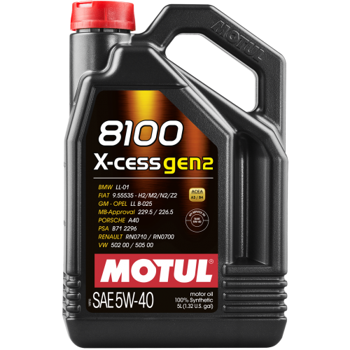 Моторна олива Motul 8100 X-CESS 5W-40 4л. 368207
