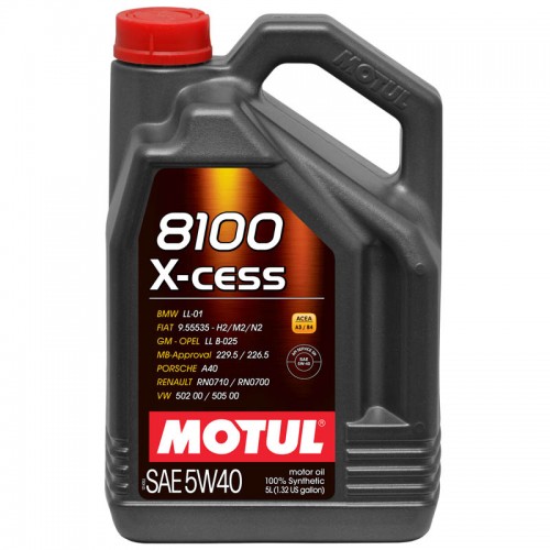 Моторна олива Motul 8100 X-CESS 5W-40 5л. 368206
