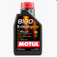 Моторна олива Motul 8100 X-CLEAN 5W-40 Gen2 1л.