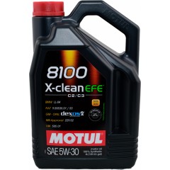 Моторна олива Motul 8100 X-CLEAN EFE 5W-30 4л.