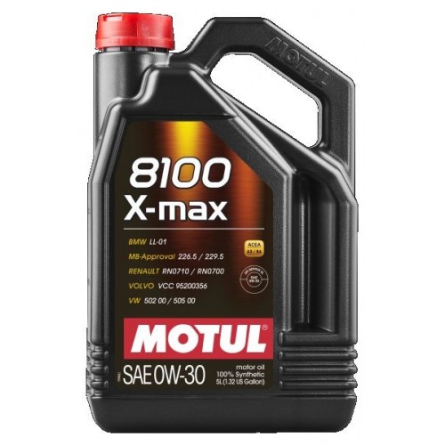 Моторна олива Motul 8100 X-MAX 0W-30 5л. 347206