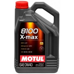 Моторна олива Motul 8100 X-MAX 0W-40 5л.