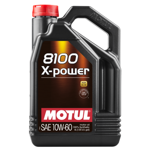 Моторна олива Motul 8100 X-POWER 10W-60 4л. 854841