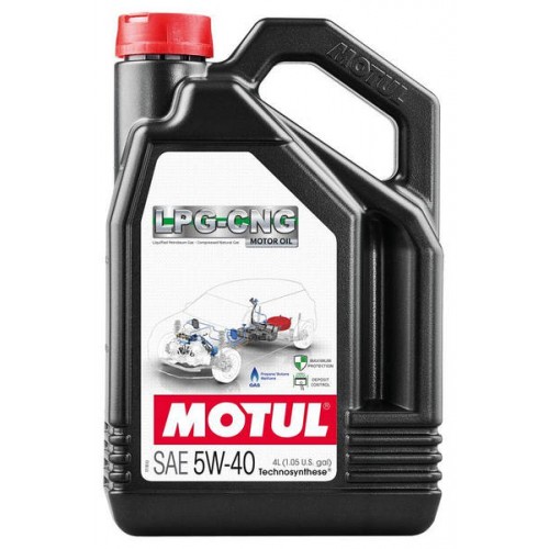 Моторна олива Motul LPG-CNG 5W-40 4л. 854654