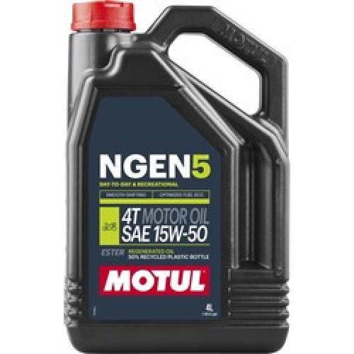 Моторна олива Motul NGEN 5 4T 15W-50 4л. 839341