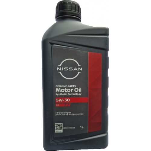 Моторна олива Nissan Genuine Motor Oil 5W-30 1л. 999PK005W30N