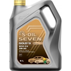 Моторна олива S-OIL 7 GOLD #9 ECO C3 5W-30 6л.