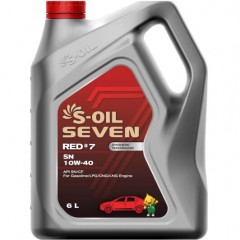 Моторна олива S-OIL 7 RED #7 SN 10W-30 5л.