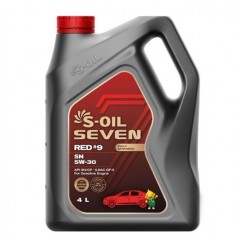 Моторна олива S-OIL 7 RED #9 SN 5W-30 4л.