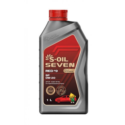 Моторна олива S-OIL 7 RED #9 SP 0W-20 1л. SRSP0201