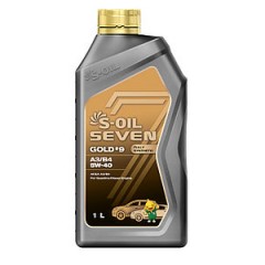 Моторна олива S-OIL 7 GOLD #9 A3/B4 5W-40 1л.