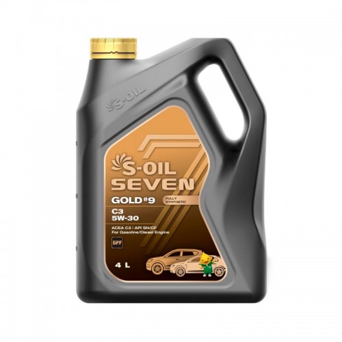 Моторна олива S-OIL GOLD #9 ECO C3 5W-30 4л. SGRVC5304