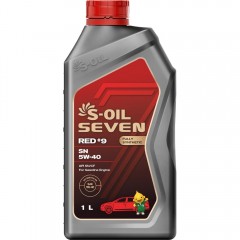 Моторна олива S-OIL 7 RED #9 SN 5W-40 1л.
