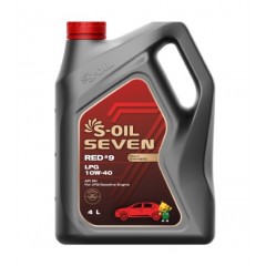 Моторна олива S-OIL 7 RED #9 LPG 10W-40 4л.