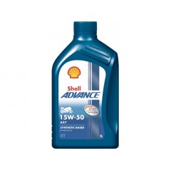 Моторна олива Shell Advance 4T AX7 15W-50 1л.