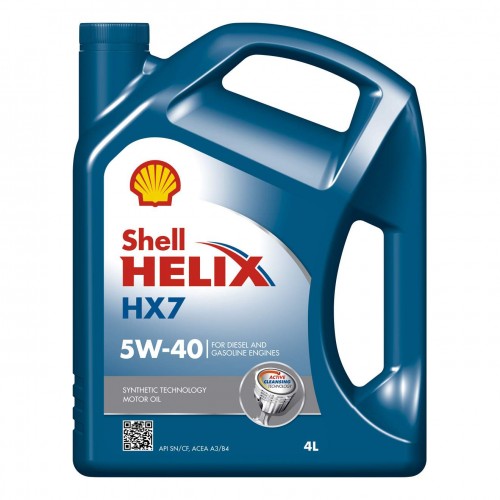 Моторна олива Shell Helix HX7 5W-40 4л. 550053770