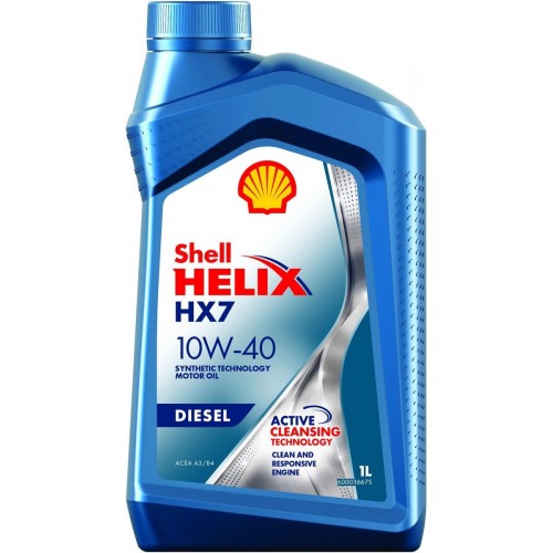 Моторна олива Shell Helix HX7 Diesel 10W-40 1л. ТОВ-У001626