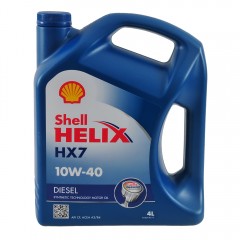 Моторна олива Shell Helix HX7 Diesel 10W-40 4л.