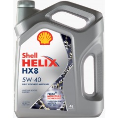 Моторна олива Shell Helix HX8 Synthetic 5W-40 4л.