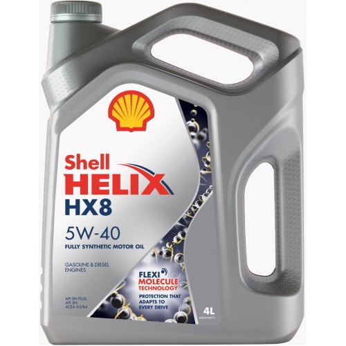 Моторна олива Shell Helix HX8 Synthetic 5W-40 4л. 550052837