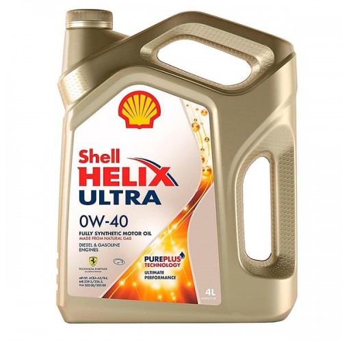 Моторна олива Shell Helix Ultra 0W-40 4л. 550065927