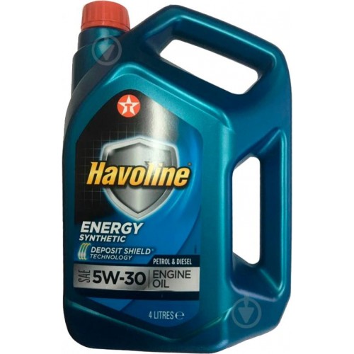 Моторна олива Texaco Havoline Energy 5W-30 4л. 840123MHE