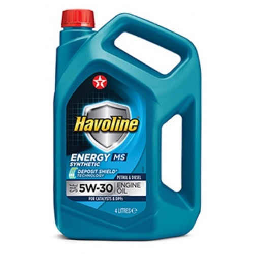 Моторна олива Texaco Havoline Energy MS 5W-30 4л. 801735MHE