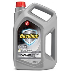 Моторна олива Texaco Havoline Ultra 5W-40 4л.