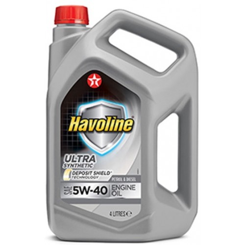 Моторна олива Texaco Havoline Ultra 5W-40 4л. 840310MHE