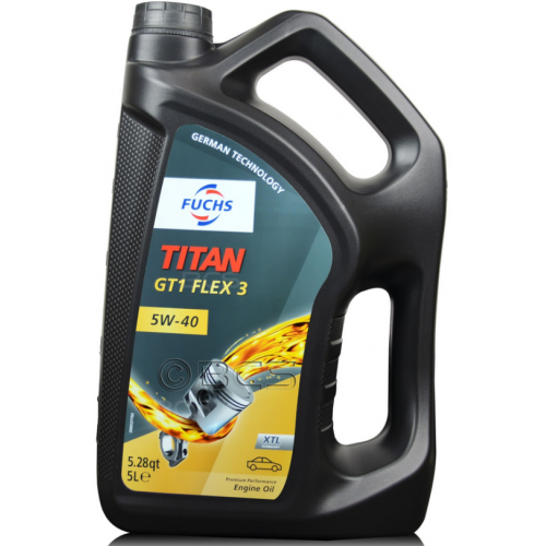 Моторна олива Titan GT1 FLEX 3 5W-40 5л. 601896989