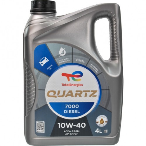 Моторна олива Total Quartz 7000 Diesel 10W-40 4л. 214101