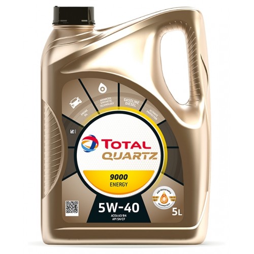 Моторна олива Total Quartz 9000 Energy 5W-40 5л. 213697
