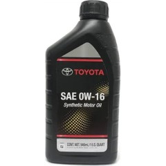 Моторна олива Toyota Motor Oil 0W-16 0.946л.