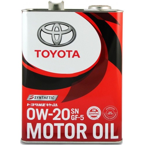 Моторна олива Toyota Motor Oil SP 0W-20 4л. 0888013205