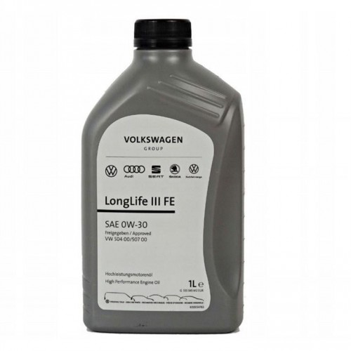 Моторна олива VAG LongLife III FE 0W-30 1л. GS55545M2