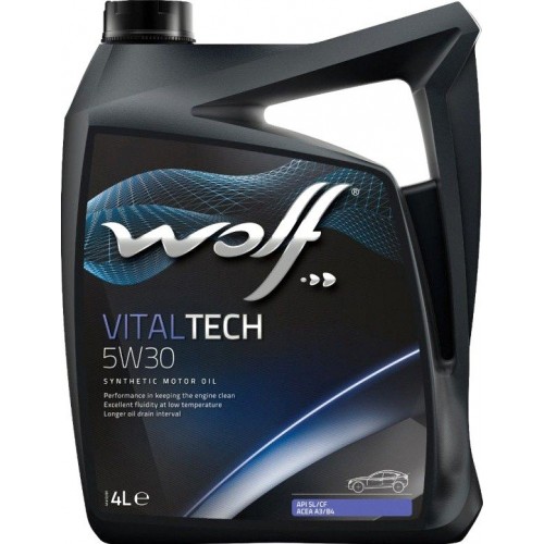 Моторна олива Wolf VITALTECH 5W-30 4л.  8309908