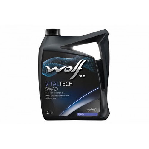 Моторна олива Wolf Vitaltech 5W-40 4л.  8311192