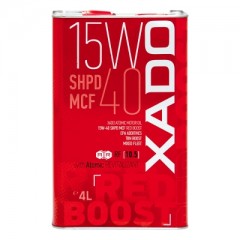 Моторна олива XADO SHPD MCF Red Boost 15W-40 4л. 