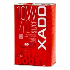 Моторна олива XADO SL/CF Red Boost 10W-40 4л. 