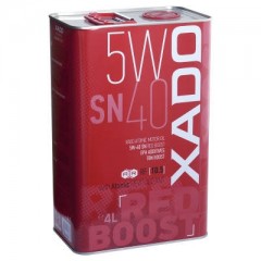 Моторна олива XADO SN Red Boost 5W-40 4л. 