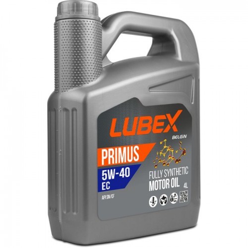 Моторна олива LUBEX PRIMUS EC 5w40 API CF/SN 4л. 034-1312-0404