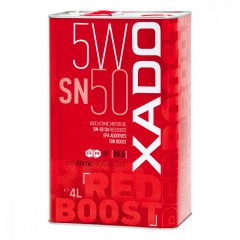 Моторна олива XADO SN Red Boost 5W-50 4л