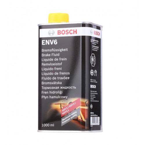 Гальмівна рідина Bosch Brake Fluid ENV6 DOT-5.1 1л. 1987479207