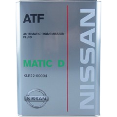 Трансмісійна олива Nissan Matic Fluid D 4л