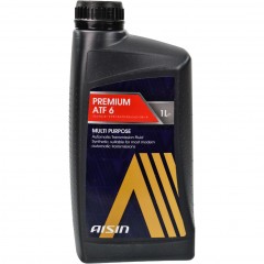 Трансмісійна олива Aisin PREMIUM ATF 6 1л