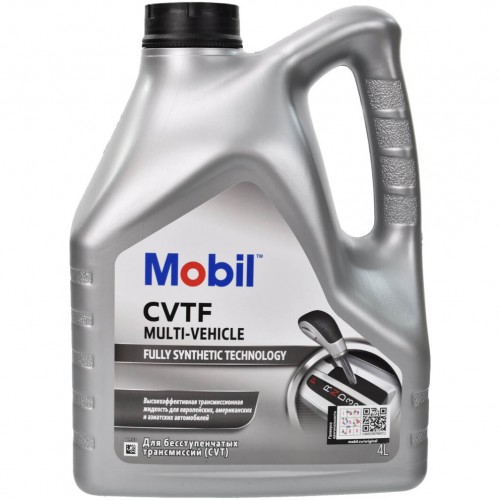Трансмісійна олива Mobil CVTF Multi-Vehicle 4л. 156304